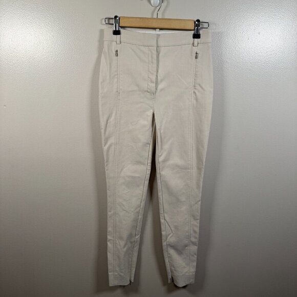MM.LaFleur Pants - MM Lafleur Curie Pants Size 0P Beige Bone Power Stretch Work Office Career